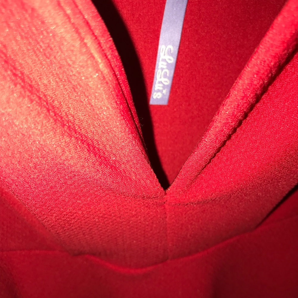 Red Mini Dress - Picture 2 of 3